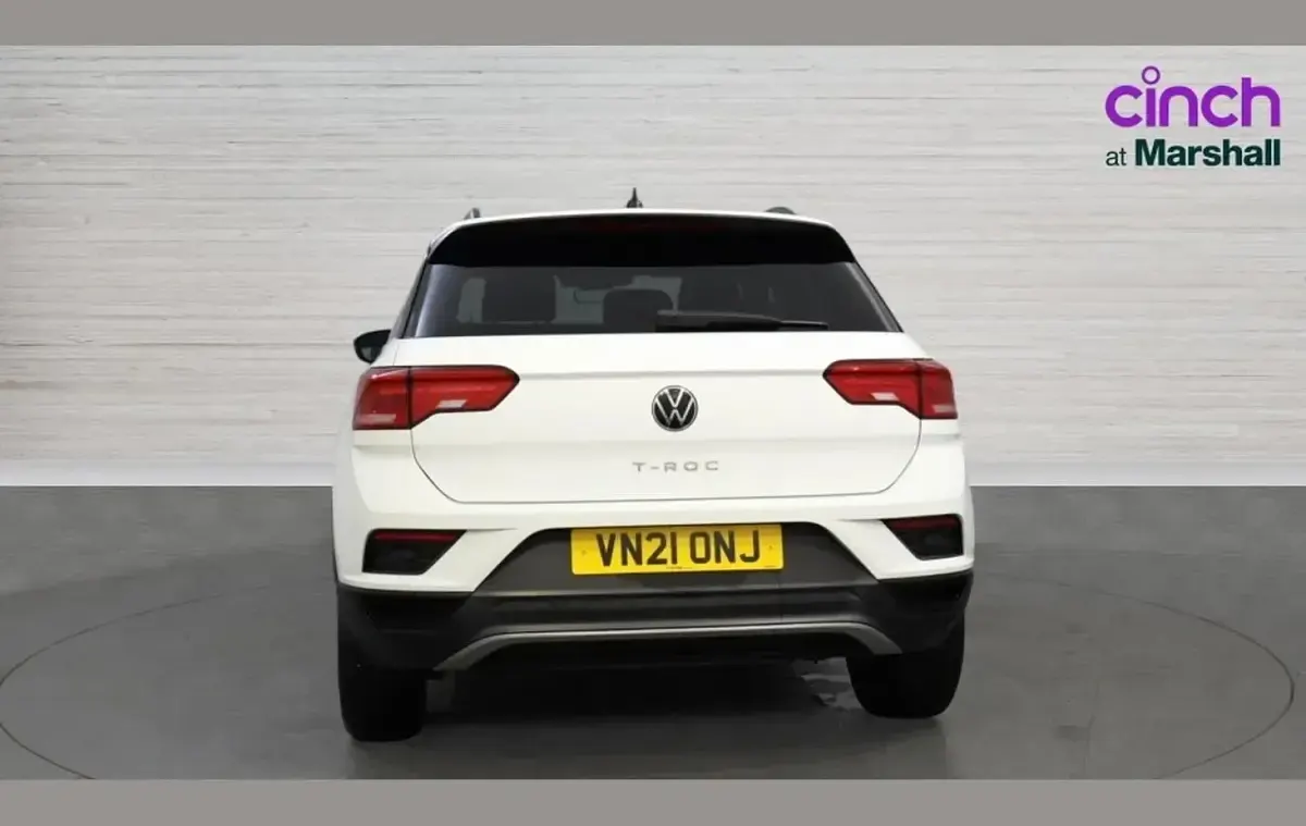 Used VW T-Roc Black Edition 150 HP (110 kW) 2021 White SUV