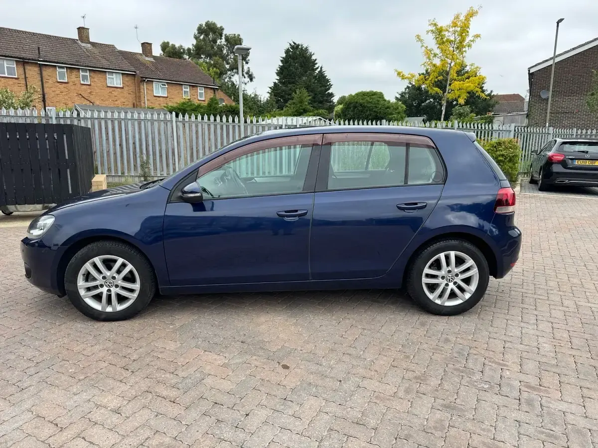 Used VW Golf VII 2013 Blue Hatchback