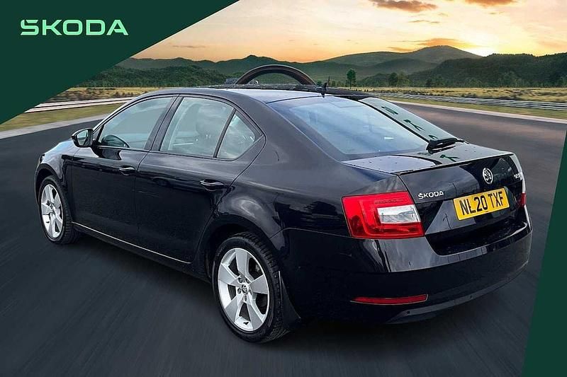 Used Skoda Octavia SE Drive 147 HP (108 kW) 2020 Black Hatchback