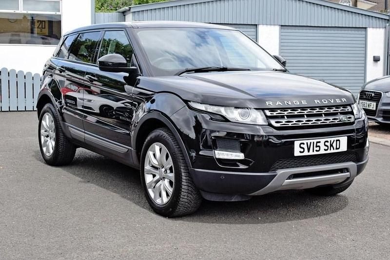 Black Used 2015 Land Rover Range Rover evoque Pure SUV | £9,995 (Fair price) - Image 1/4