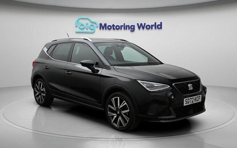 Used Seat Arona FR 110 HP (80 kW) 2022 Black SUV