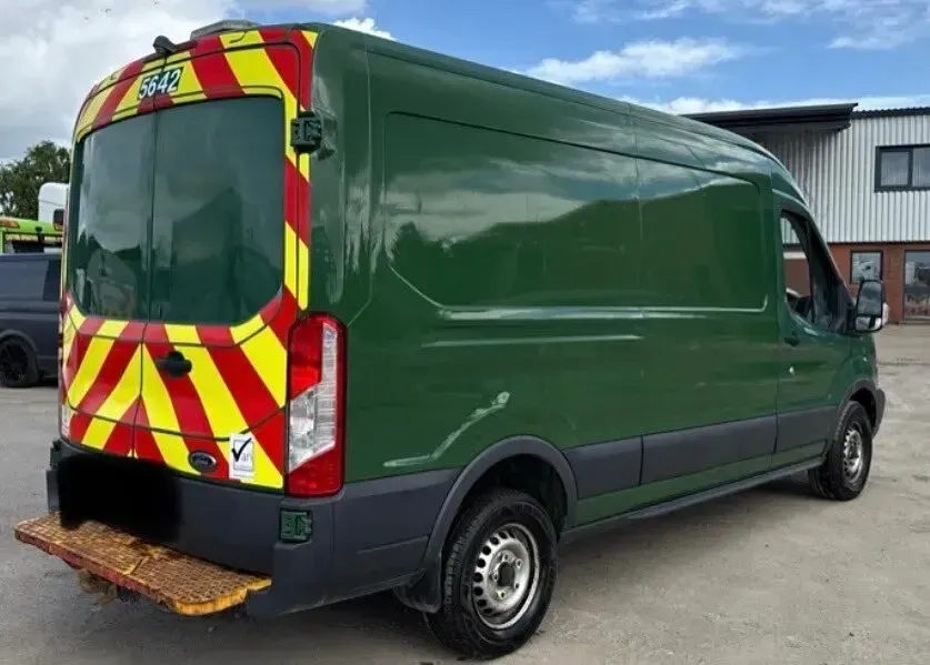 Used Ford Transit 130 HP (95 kW) 2017 Green Van