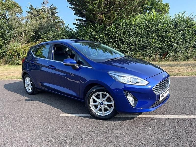 Blue Used 2018 Ford Fiesta Zetec Hatchback | £8,995 (Good price) - Image 1/4