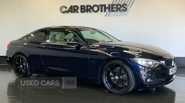 Used BMW 428 2014 Blue Coupe