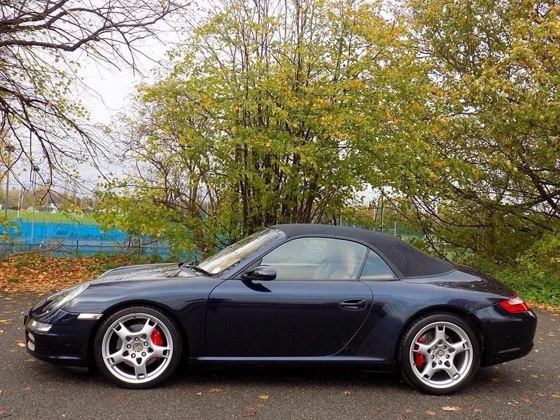 Used Porsche 911 Carrera Cabriolet 355 HP (261 kW) 2005 Blue Cabriolet
