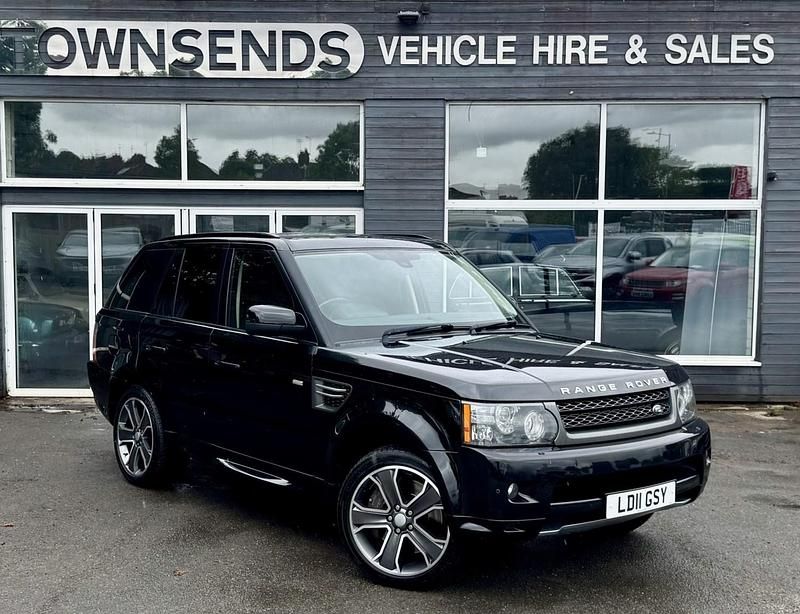 Black Used 2011 Land Rover Range Rover Sport HSE SUV | £14,995 (Expensive) - Image 1/4