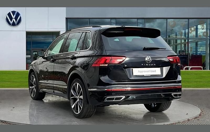 Used VW Tiguan R-line 150 HP (110 kW) 2022 Black SUV