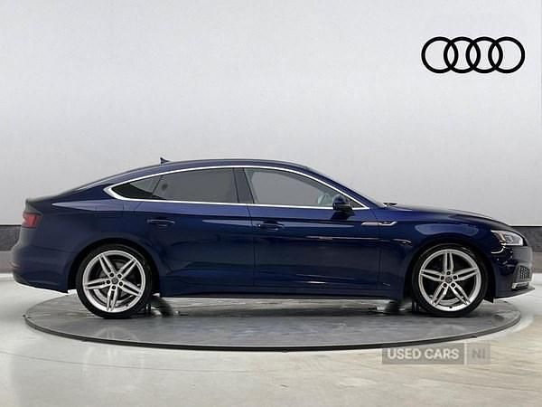 Used Audi A5 S-Line 2019 Blue Coupe