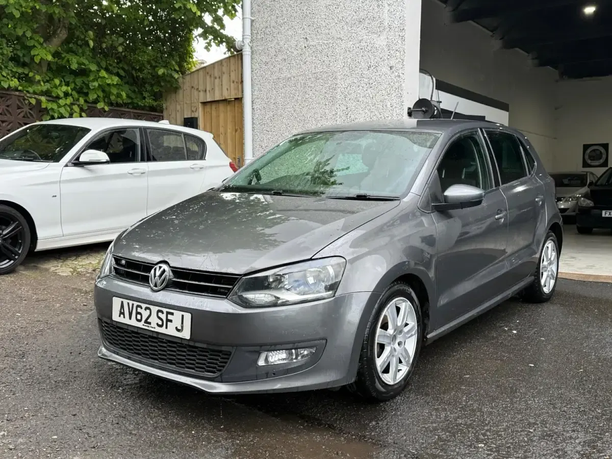 Used VW Polo Match 75 HP (55 kW) 2012 Grey Hatchback