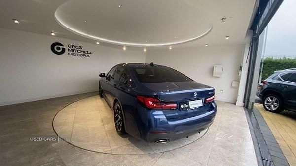 Used BMW 520 M Sport 2021 Blue Sedan