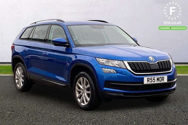 Used Skoda Kodiaq SE 150 HP (110 kW) 2021 Blue SUV