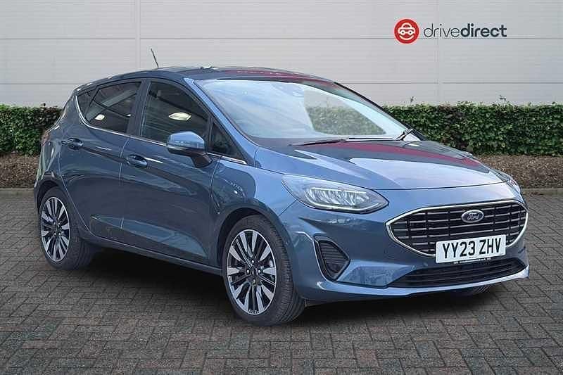 Used Ford Fiesta Titanium X 100 HP (73 kW) 2023 Blue Hatchback