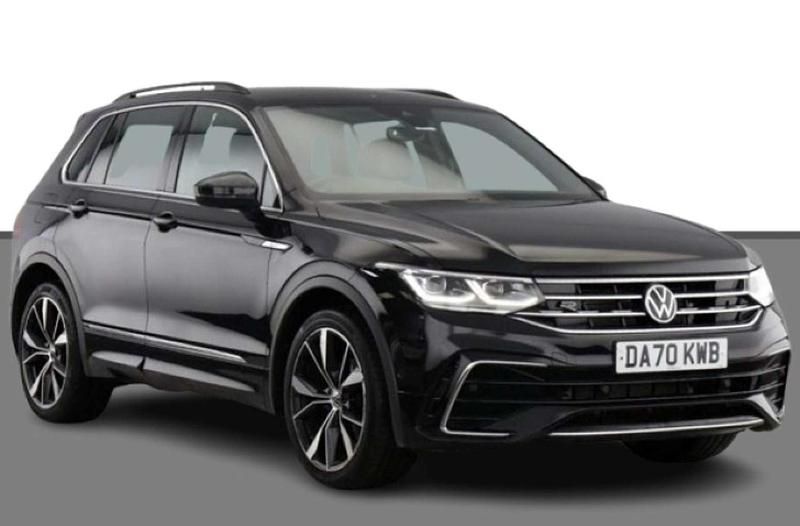 Black Used 2020 VW Tiguan R-line SUV | £23,000 (A bit pricey) - Image 1/1