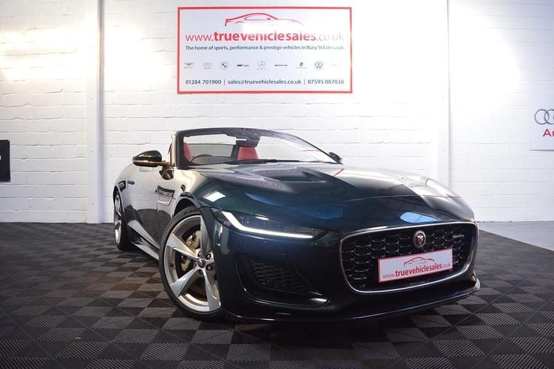 Green Used 2023 Jaguar F-Type R-Dynamic Cabriolet | £55,000 - Image 1/4