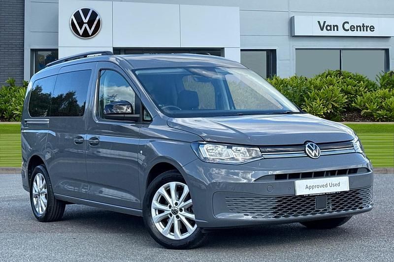 Grey Used 2024 VW Caddy Maxi Life MPV | £30,991 (Expensive) - Image 1/4