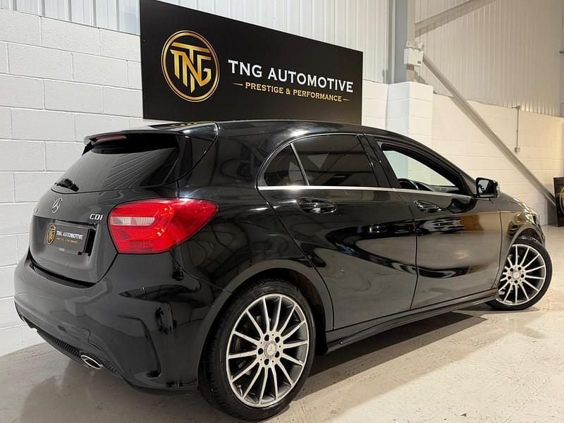 Used Mercedes A180 AMG 109 HP (80 kW) 2015 Black Hatchback