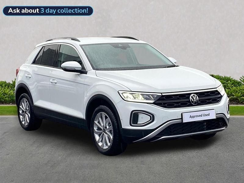 New VW T-Roc Match 2026 White SUV
