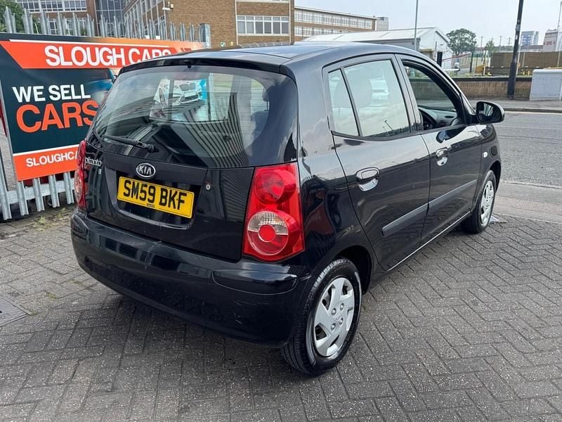 Used Kia Picanto 60 HP (44 kW) 2009 Black Hatchback