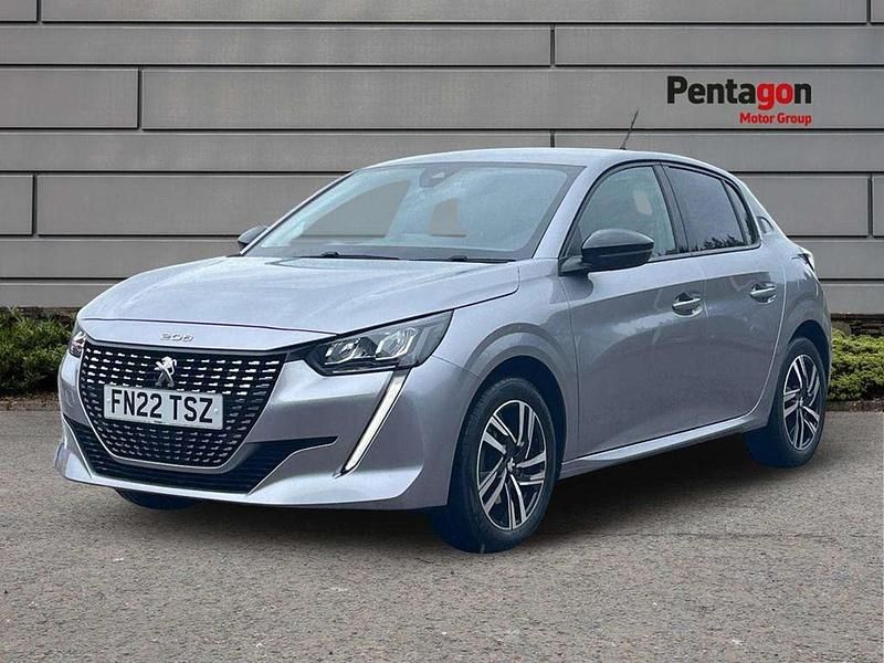 Used Peugeot 208 Allure Premium 101 HP (74 kW) 2022 Grey Hatchback