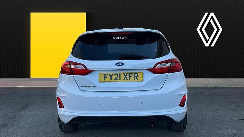 Used Ford Fiesta ST-Line 95 HP (69 kW) 2021 White Hatchback