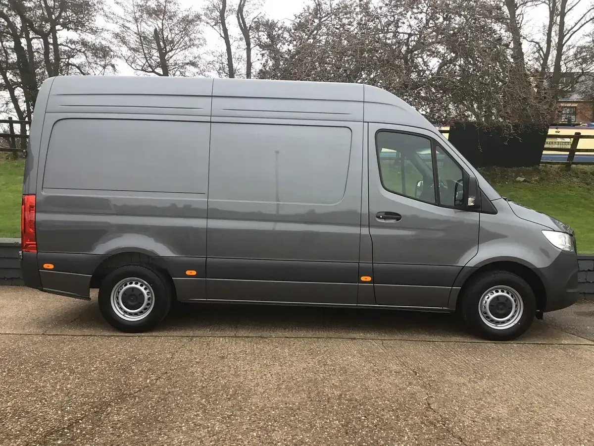 New Mercedes Sprinter 2025 Grey Van