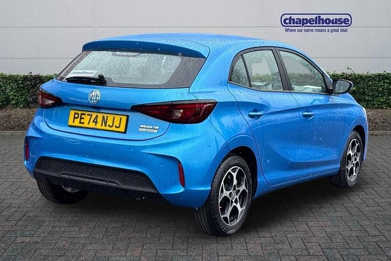 Usado MG MG3 2024 Azul Citadino