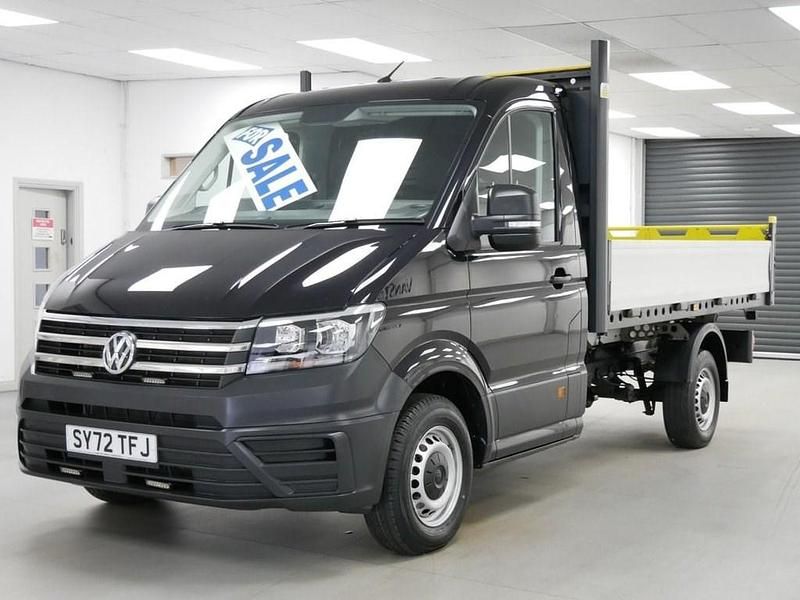 Used VW Crafter 140 HP (102 kW) 2022 Black Van