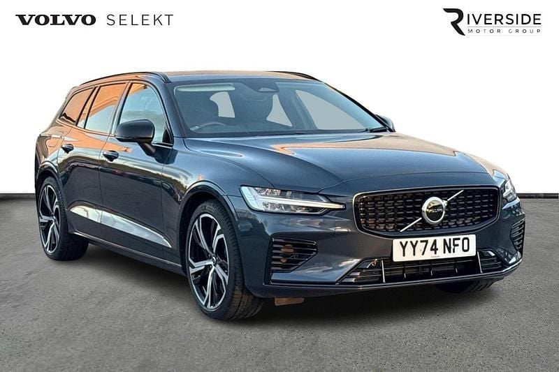 Blue Used 2024 Volvo V60 Plus Estate | £39,995 (Expensive) - Image 1/4