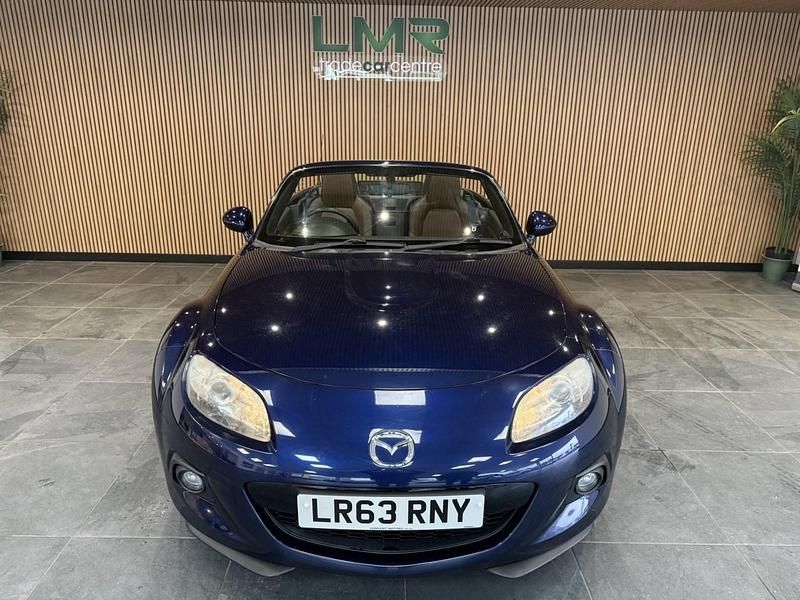 Begagnad Mazda MX5 Edition 126 HK (92 kW) 2013 Blå Cab