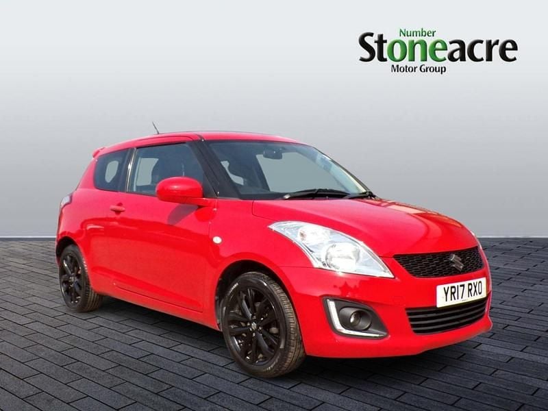 Red Used 2017 Suzuki Swift SZ-L Hatchback | £6,495 (Fair price) - Image 1/4