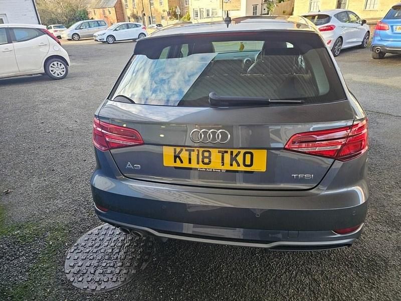 Used Audi A3 Sportback S-Line 150 HP (110 kW) 2018 Grey Hatchback
