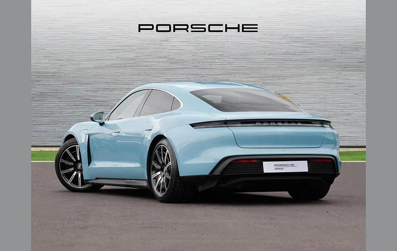 Used Porsche Taycan 389 kW (530 HP) 2022 Blue Sedan