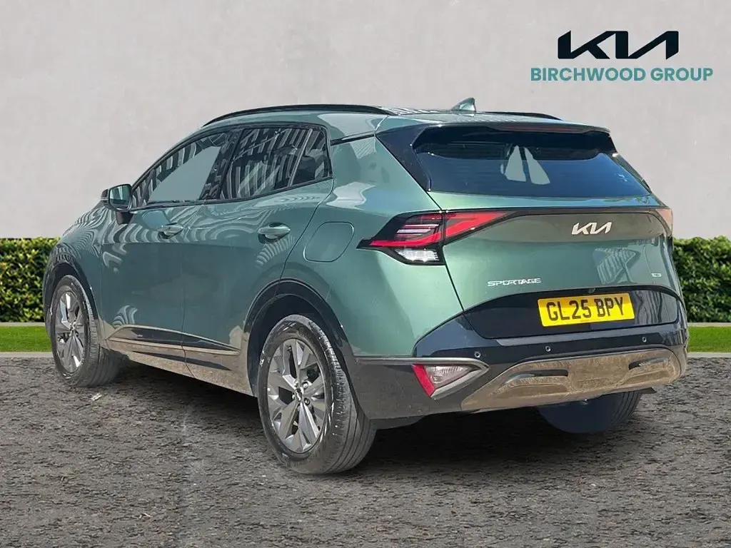 Used Kia Sportage 136 HP (100 kW) 2025 Green SUV