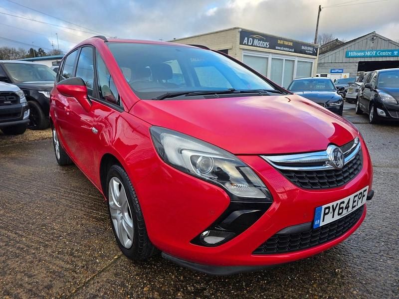 Used Vauxhall Zafira Tourer 2014 Red MPV