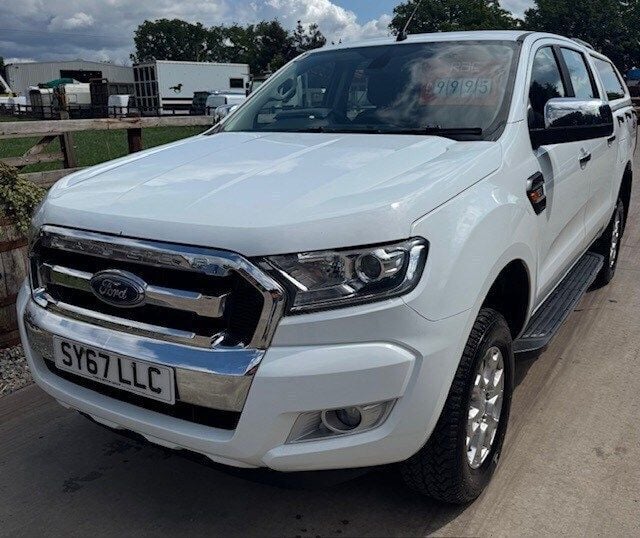 White Used 2017 Ford Ranger XLT Pickup | £9,995 (Good price) - Image 1/4