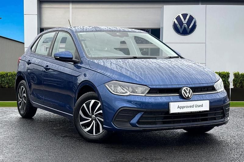 Used VW Polo Life 95 HP (69 kW) 2022 Blue Hatchback
