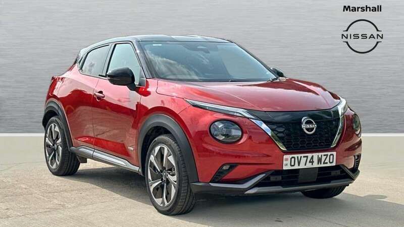 Red Used 2024 Nissan Juke Tekna+ SUV | £24,598 (Expensive) - Image 1/4