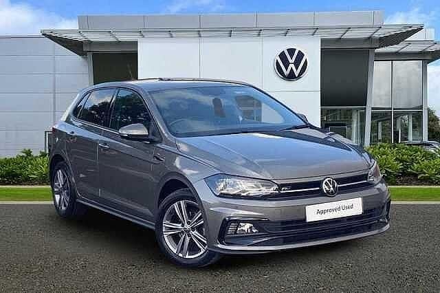 Grey Used 2021 VW Polo R-line Hatchback | £15,799 (Fair price) - Image 1/4