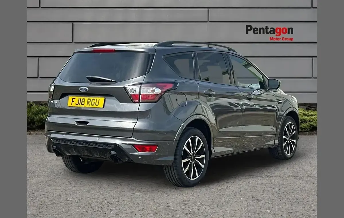 Used Ford Kuga ST-Line 120 HP (88 kW) 2018 Grey SUV