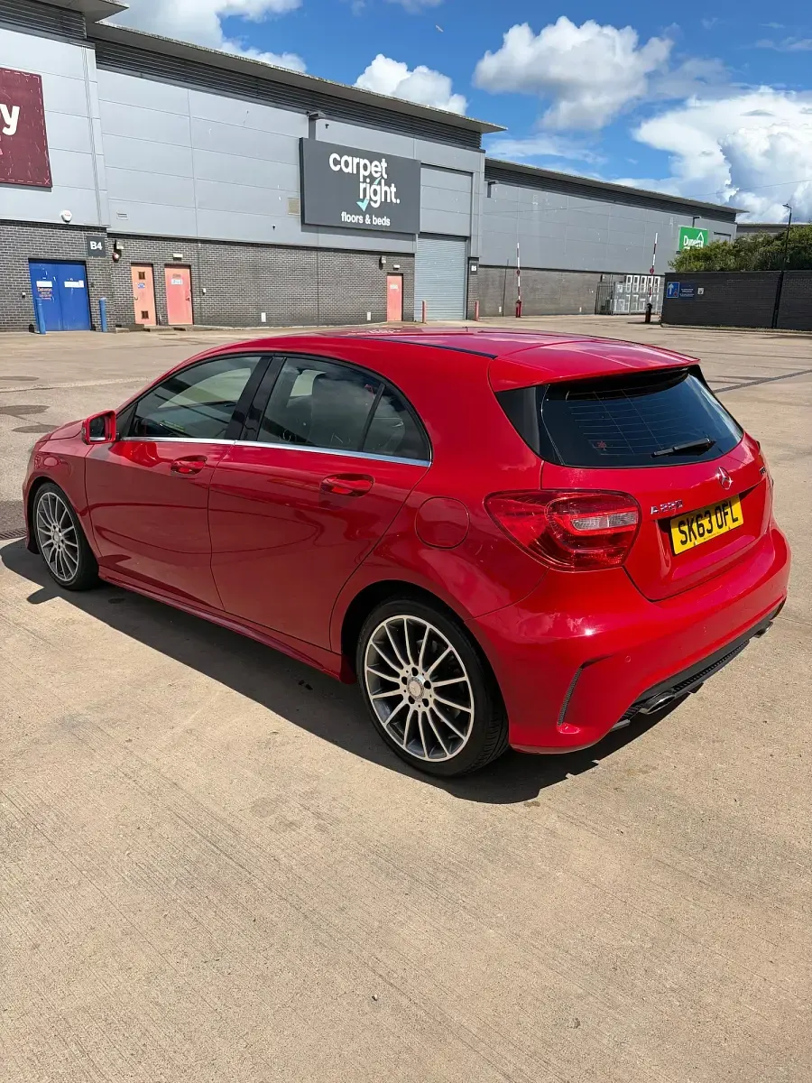 Used Mercedes A220 AMG 2013 Red Hatchback