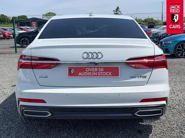 Used Audi A6 S-Line 204 HP (150 kW) 2023 White Sedan