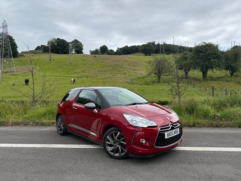 Red Used 2015 Citroën DS3 Hatchback | £3,495 (Fair price) - Image 1/4
