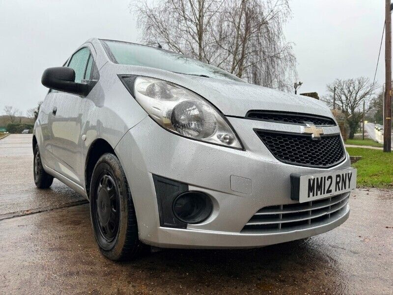 Silver Used 2012 Chevrolet Spark Hatchback | £1,295 (Fair price) - Image 1/4