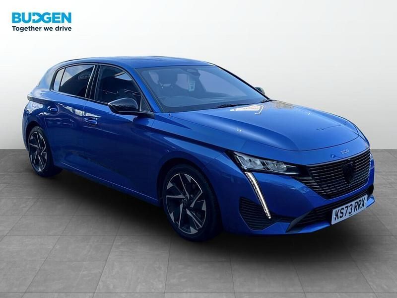 Blue Used 2023 Peugeot 308 Allure Premium Hatchback | £16,295 (Fair price) - Image 1/4
