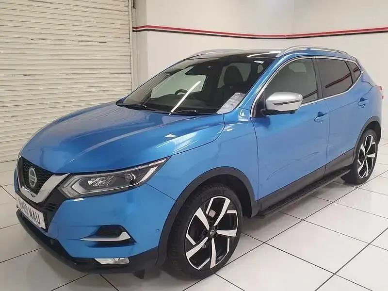Used Nissan Qashqai Tekna+ 160 HP (117 kW) 2019 Blue SUV