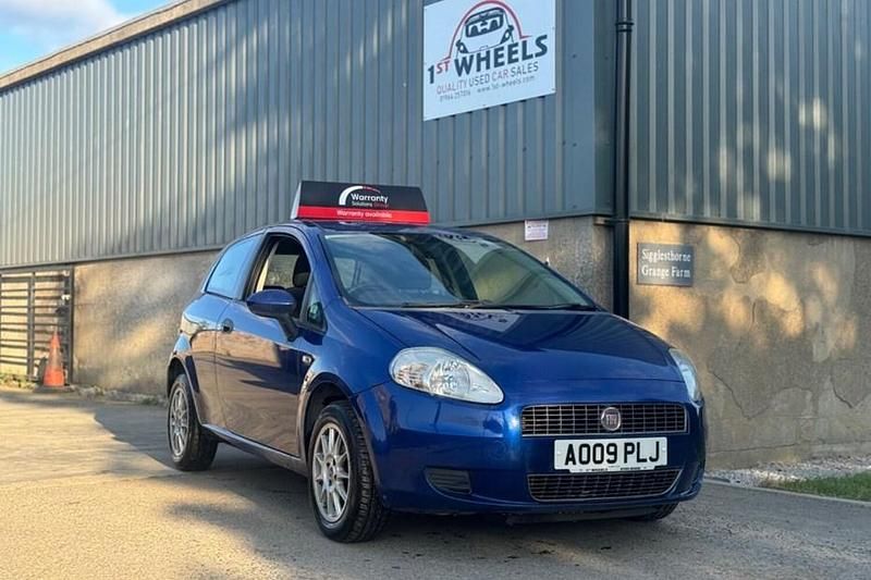 Blue Used 2009 Fiat Grande Punto Active Hatchback | £1,795 (Fair price) - Image 1/1