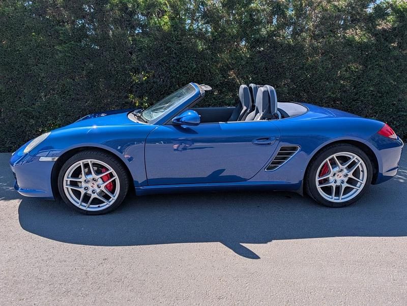 Usado Porsche Boxster 2009 Azul Cabrios
