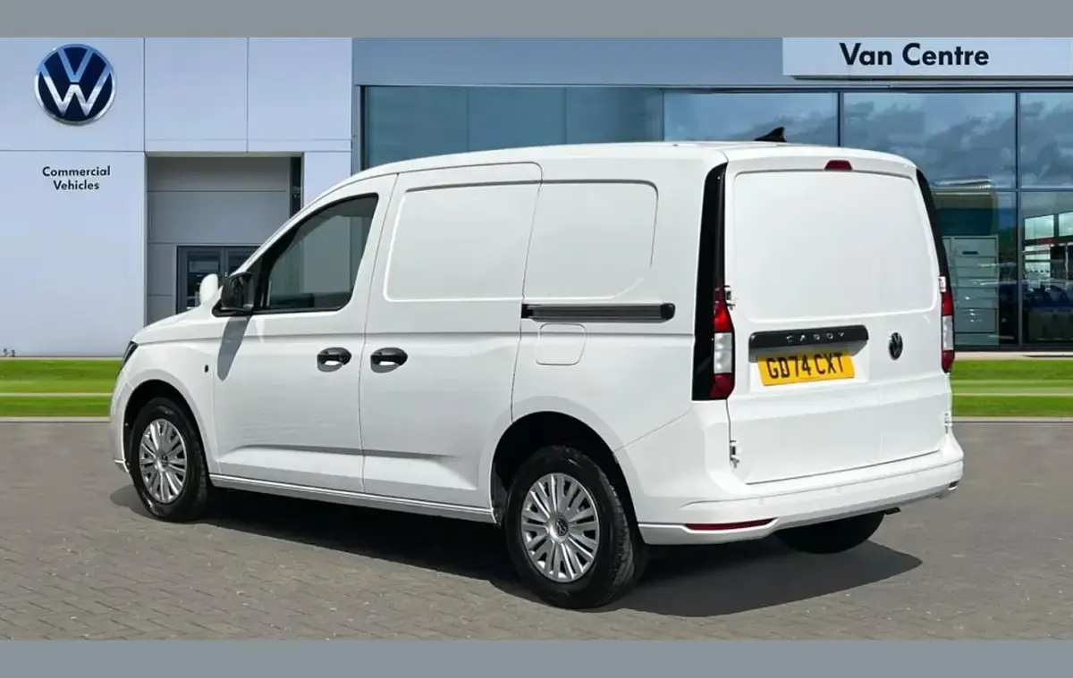 Used VW Caddy 101 HP (74 kW) 2025 White MPV