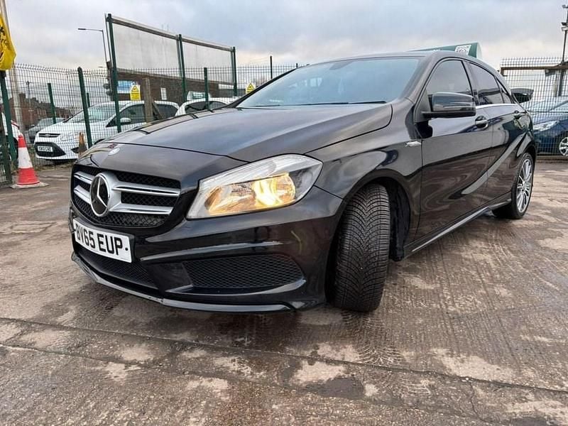 Used Mercedes A180 AMG 109 HP (80 kW) 2015 Black Hatchback