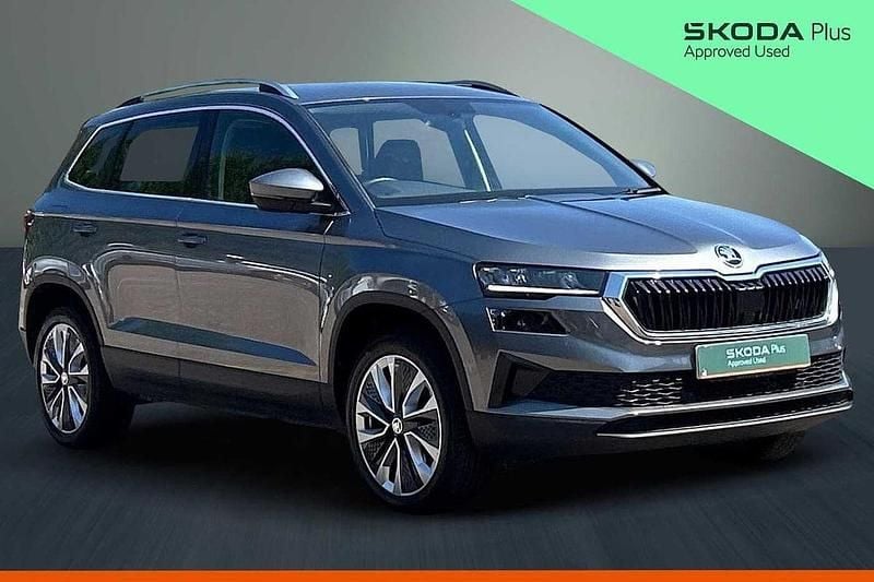 Used Skoda Karoq SE L 110 HP (80 kW) 2022 Graphite grey metallic SUV